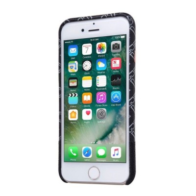 „Nillkin“ Oger Apple iPhone 7 (iPhone 8) juodas raštuotas dėklas - nugarėlė / Priedai.lt