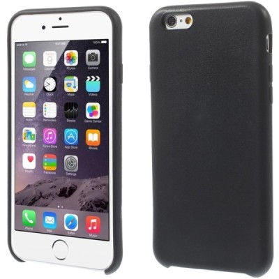 Apple iPhone 6, 6s kieto silikono TPU juodas dėklas - nugarėlė / Priedai.lt