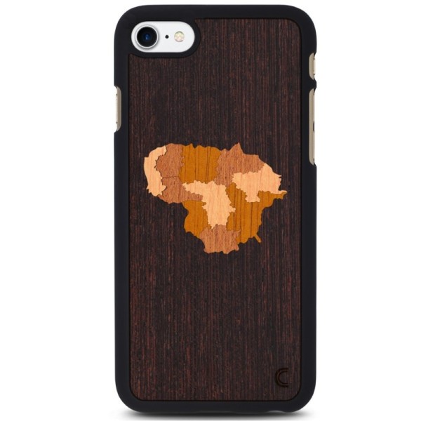 „Crafted Cover“ looduslik puit kaaned - Leedu (iPhone 7 / 8 / SE 2020 / SE 2022)