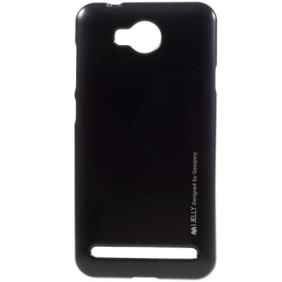 Huawei Y3 II (Huawei Y3 2) juodas Mercury kieto silikono (TPU) dėklas - nugarėlė / Priedai.lt