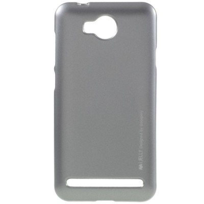 Huawei Y3 II (Huawei Y3 2) pilkas Mercury kieto silikono (TPU) dėklas - nugarėlė / Priedai.lt