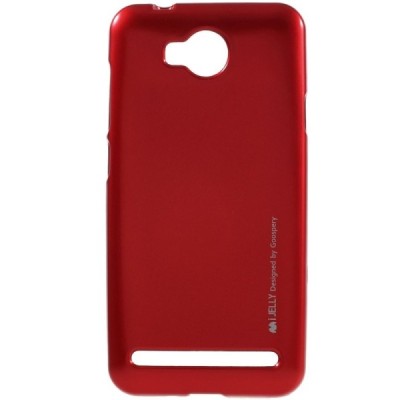 Huawei Y3 II (Huawei Y3 2) raudonas Mercury kieto silikono (TPU) dėklas - nugarėlė / Priedai.lt