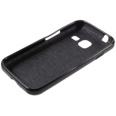 Samsung Galaxy J1 mini (J105) kieto silikono TPU juodas dėklas - nugarėlė / Priedai.lt