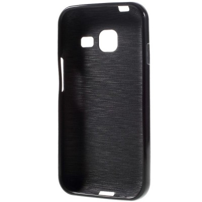 Samsung Galaxy J1 mini (J105) kieto silikono TPU juodas dėklas - nugarėlė / Priedai.lt