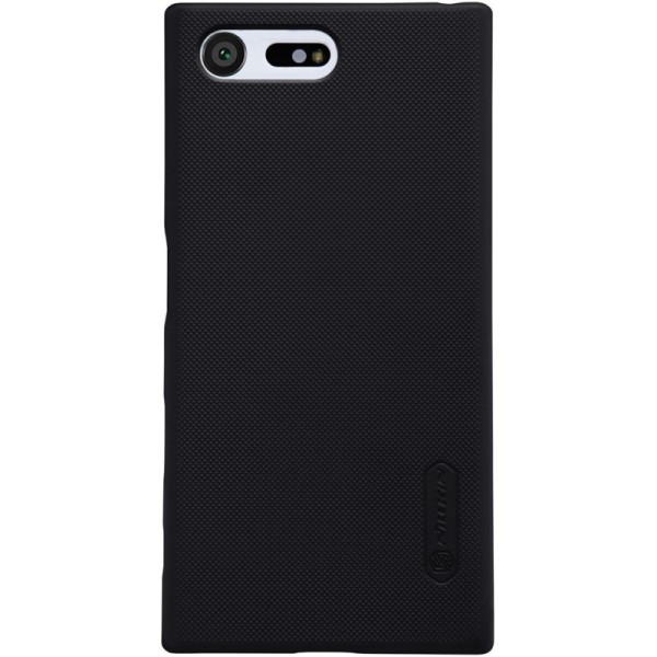 „Nillkin“ Frosted Shield kaaned - must + ekraani kaitse (Xperia X Compact)