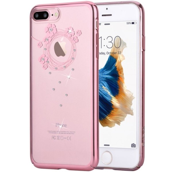 „Devia“ Garland Swarovski kaaned - roosa (iPhone 7 / 8 / SE 2020 / SE 2022)