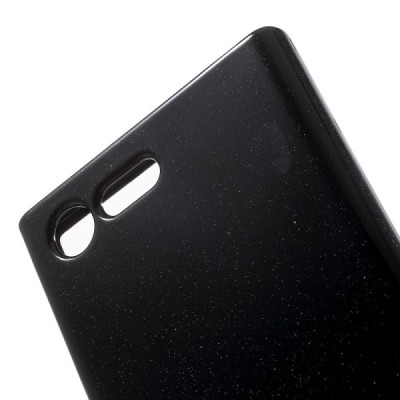 Sony Xperia X Compact (F5321) juodas Mercury kieto silikono (TPU) dėklas / Priedai.lt