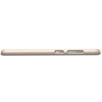Asus Zenfone 3 5.5 (ZE552KL) Nillkin Frosted Shield auksinis plastikinis dėklas + apsauginė ekrano plėvelė / Priedai.lt