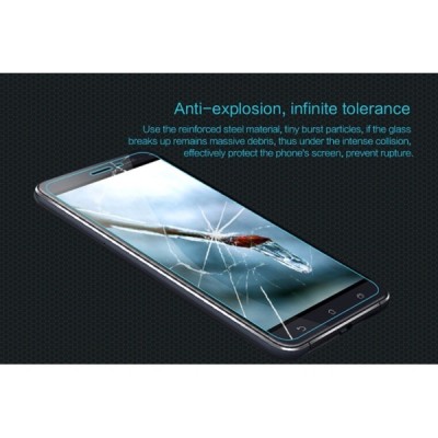 Asus Zenfone 3 5.5 (ZC552KL) „Nillkin“ H Tempered Glass sustiprintos apsaugos apsauginis ekrano stiklas 0.33 mm / Priedai.lt