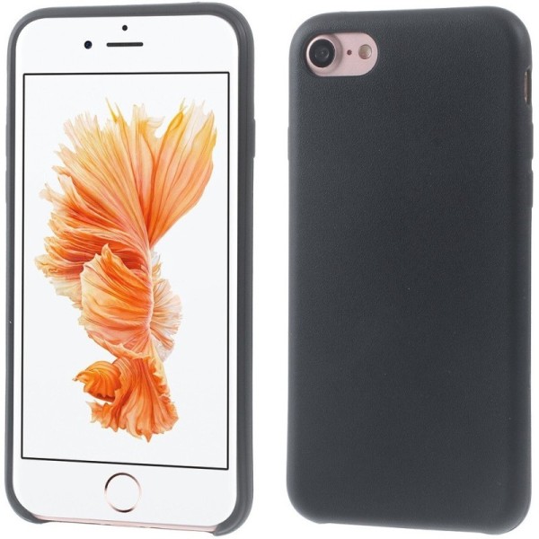 Kõva silikoon (TPU) kaaned - must (iPhone 7 / 8 / SE 2020 / SE 2022)