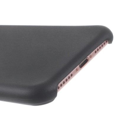 Apple iPhone 7 (iPhone 8) kieto silikono TPU juodas dėklas - nugarėlė / Priedai.lt