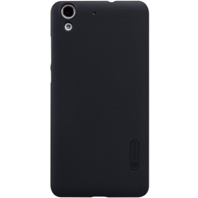 Nillkin Frosted Shield Huawei Y6 II 2 juodas plastikinis dėklas + apsauginė ekrano plėvelė / Priedai.lt