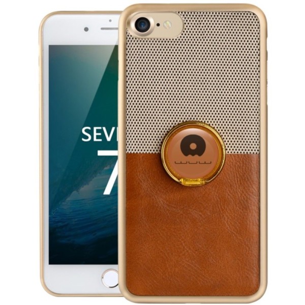 „WUW“ Kickstand kaaned - pruun (iPhone 7 / 8 / SE 2020 / SE 2022)