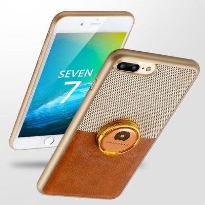 WUW Kickstand Apple iPhone 7 (iPhone 8) rudas plastikinis dėklas / Priedai.lt