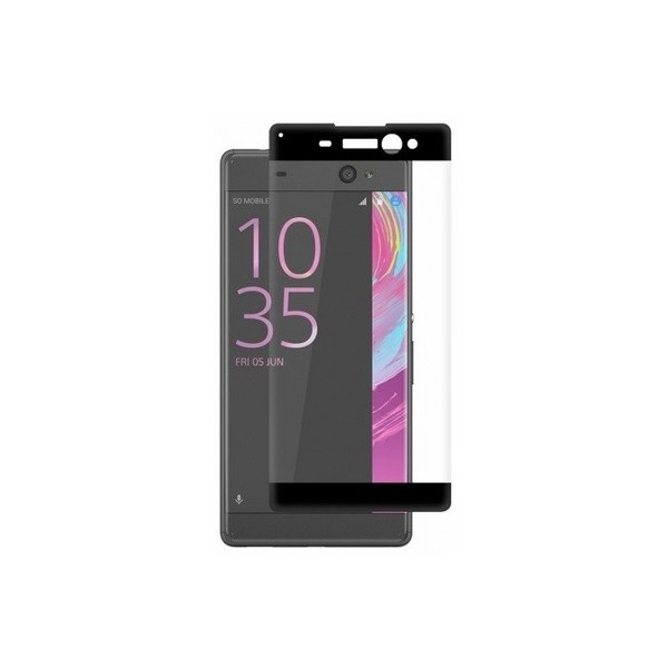 „3D Rewan“ Tempered Glass kaitsev ekraaniklaas 0.26 mm - must (Xperia XA Ultra)