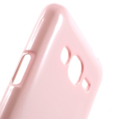 Samsung Galaxy J3 2016 (J310) rožinis Mercury kieto silikono (TPU) dėklas / Priedai.lt