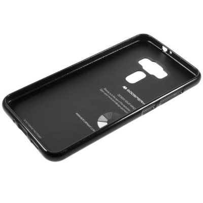 Asus Zenfone 3 5.5 (ZE552KL) juodas Mercury kieto silikono (TPU) dėklas / Priedai.lt