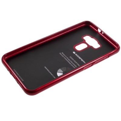 Asus Zenfone 3 5.5 (ZE552KL) raudonas Mercury kieto silikono (TPU) dėklas / Priedai.lt