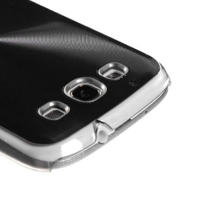 CD stiliaus juodas Samsung Galaxy S3 i9300 dėklas (dėkliukas, nugarėlė) / Priedai.lt