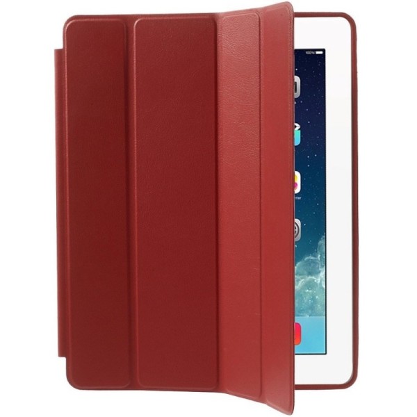 Klassikaline tahke kaaned - punane (iPad 2 / 3 / 4)