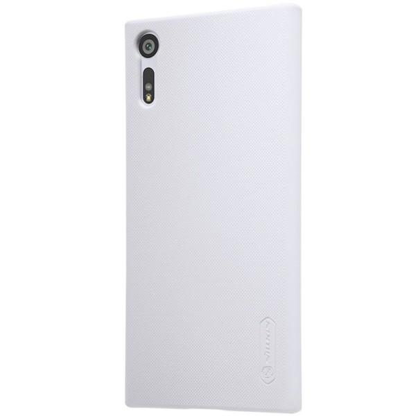 „Nillkin“ Frosted Shield kaaned - valge + ekraani kaitse (Xperia XZ / XZs)