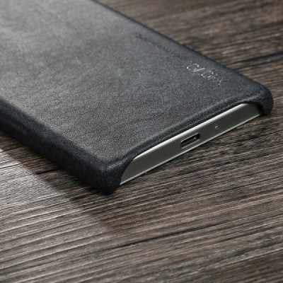 „X-Level“ Vintage Sony Xperia XZ (Xperia XZs) pilkas odinis dėklas - nugarėlė / Priedai.lt