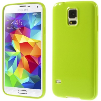 Samsung Galaxy S5 G900 (S5 Neo G903) žalias tpu dėklas / Priedai.lt