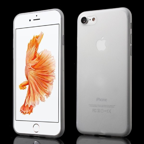 Kõige õhem plastikust kaaned - valge (iPhone 7 / 8 / SE 2020 / SE 2022)