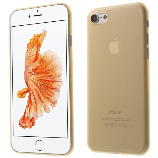 Kõige õhem plastikust kaaned - hele pruun (iPhone 7 / 8 / SE 2020 / SE 2022)