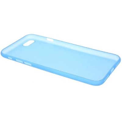 Ploniausias pasaulyje plastikinis skaidrus Apple iPhone 7 (iPhone 8) mėlynas dėklas - nugarėlė / Priedai.lt