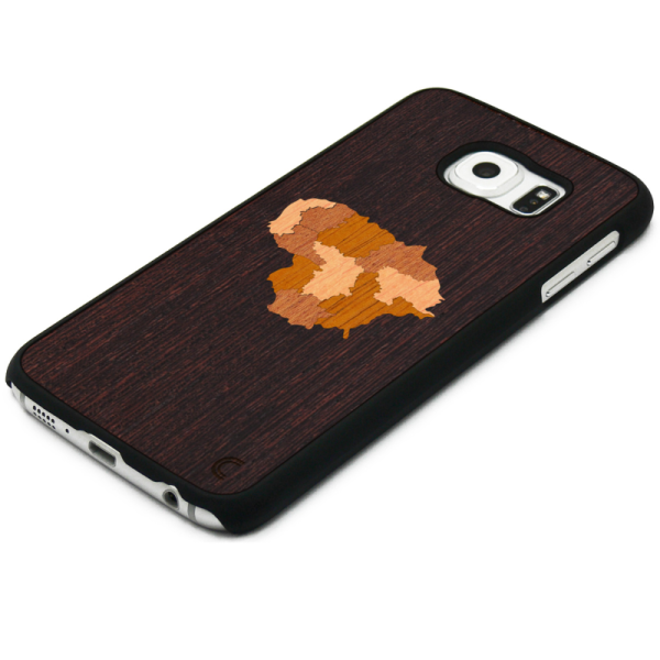 „Crafted Cover“ looduslik puit kaaned - Leedu (Galaxy S6 edge)