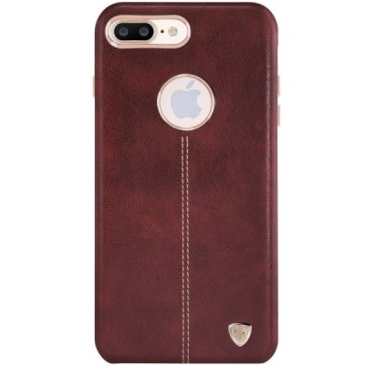 „Nillkin“ Englon Apple iPhone 7 Plus (iPhone 8 Plus) rudas odinis dėklas - nugarėlė / Priedai.lt