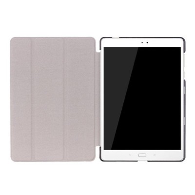 Asus ZenPad 3S 10 (Z500M) atverčiamas auksinis odinis dėklas - knygutė / Priedai.lt