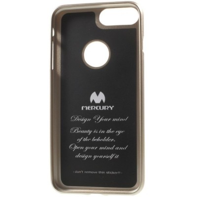 Apple iPhone 7 Plus (iPhone 8 Plus) Mercury auksinis kieto silikono TPU dėklas - nugarėlė / Priedai.lt