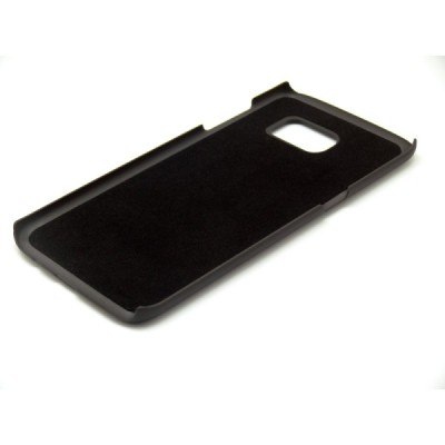 Samsung Galaxy S7 „Crafted Cover“ Juodas Vytis natūralaus medžio dėklas (šviesus medis) / Priedai.lt