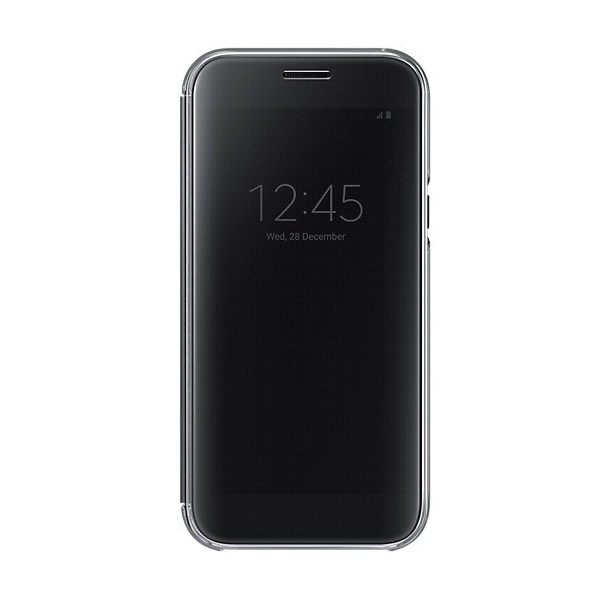 „Samsung“ Clear View Cover tahke kaaned - must (Galaxy A5 2017)