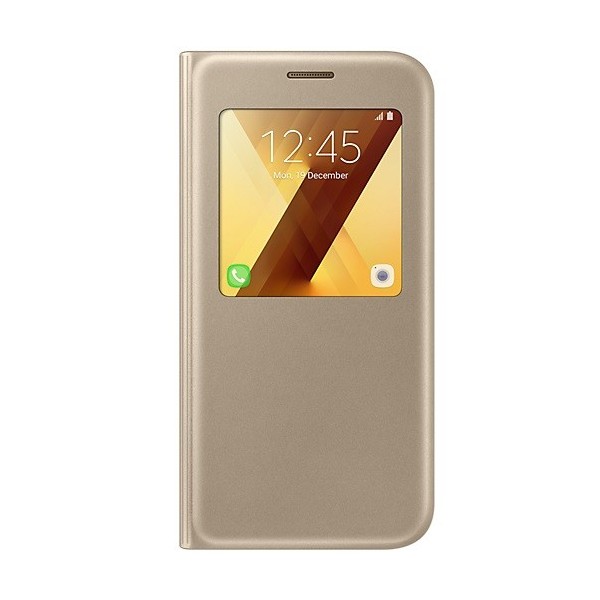 „Samsung“ S View Cover tahke kaaned - kuldne (Galaxy A5 2017)