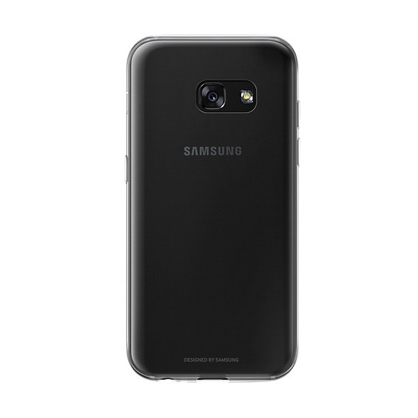 „Samsung“ Clear Cover TPU kaaned - läbipaistev (Galaxy A3 2017)