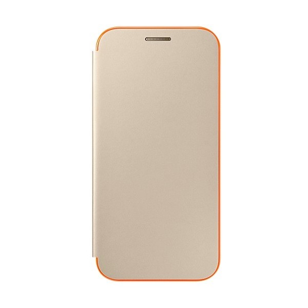 „Samsung“ Neon Flip Cover tahke kaaned - kuldne (Galaxy A3 2017)