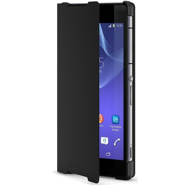 Tahke kaaned - must (Xperia Z2)