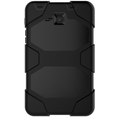 Samsung Galaxy Tab A 7.0 2016 (T280, T285) sustiprintos apsaugos dėklas - juodas - nugarėlė / Priedai.lt