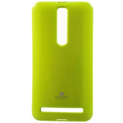 Asus Zenfone 2 5.5 (ZE550ML, ZE551ML) žalias Mercury kieto silikono (TPU) dėklas / Priedai.lt