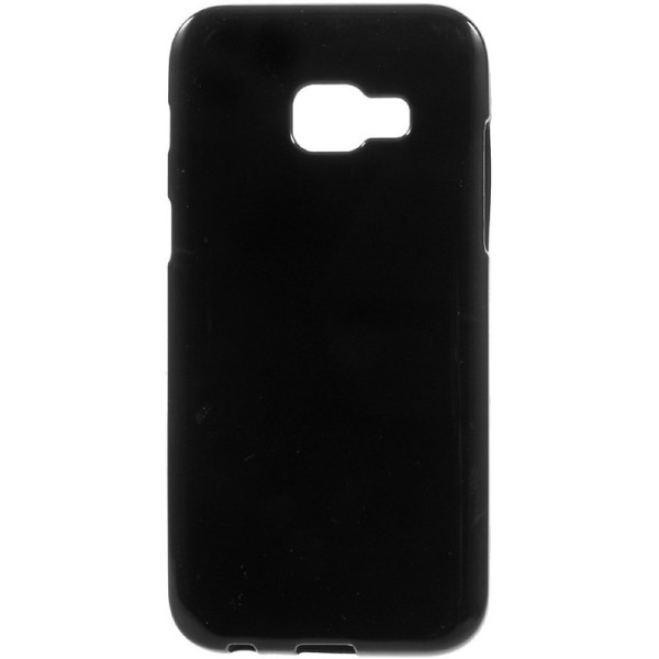 Kõva silikoon (TPU) kaaned - must (Galaxy A3 2017)