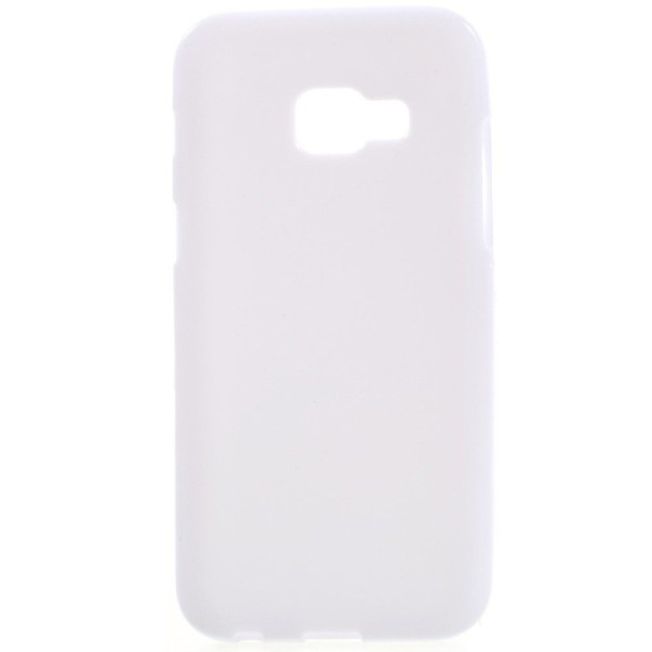 Kõva silikoon (TPU) kaaned - valge (Galaxy A3 2017)