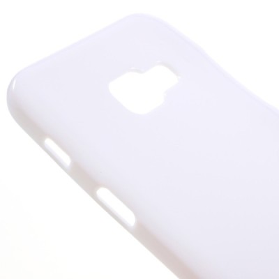 Samsung Galaxy A3 (2017) A320 kieto silikono TPU baltas dėklas - nugarėlė / Priedai.lt