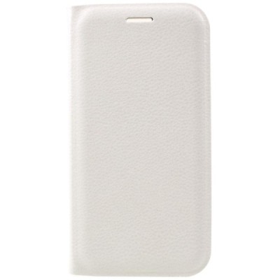 Samsung Galaxy A5 2017 (A520) baltas odinis atverčiamas Smart Wallet dėklas - piniginė / Priedai.lt