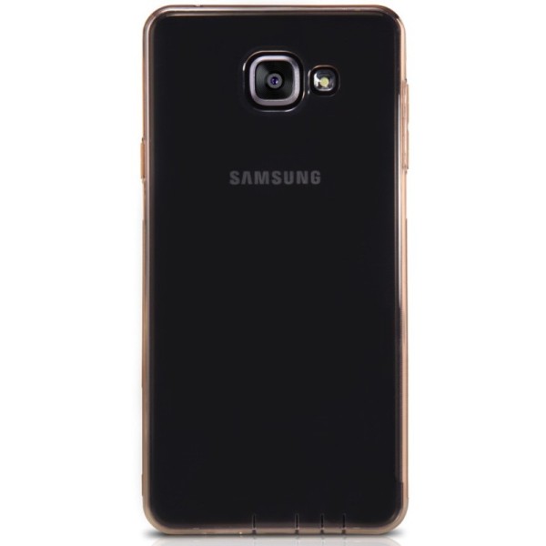 Täielik katvus TPU läbipaistev kaaned - hele pruun (Galaxy A5 2016)