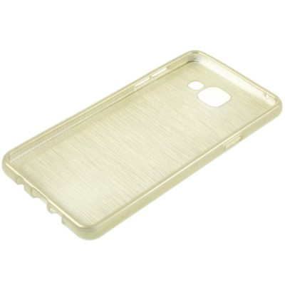 Samsung Galaxy A5 2016 (A510) kieto silikono auksinis TPU dėklas - nugarėlė / Priedai.lt