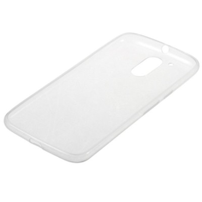 Motorola Moto Moto G4, Moto G4 Plus skaidrus (permatomas) kieto silikono TPU ploniausias pasaulyje dėklas / Priedai.lt