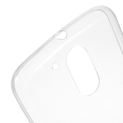 Motorola Moto Moto G4, Moto G4 Plus skaidrus (permatomas) kieto silikono TPU ploniausias pasaulyje dėklas / Priedai.lt